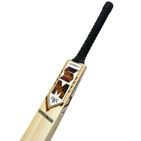 SM CAMOU PRO EDITION 'SMASH' ENGLISH WILLOW CRICKET BAT